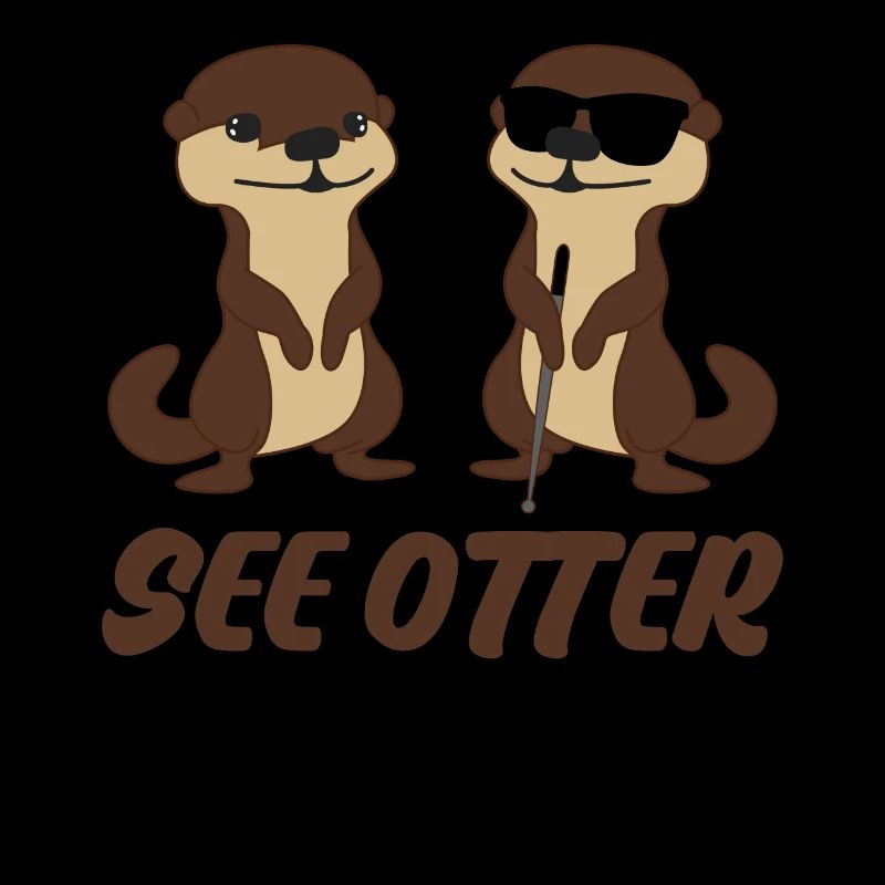 Loutre AnOtter Otters Blind
