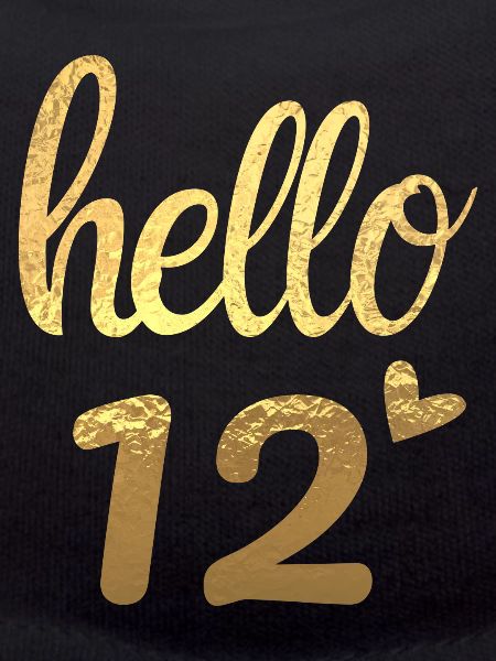 Hello 12 doré