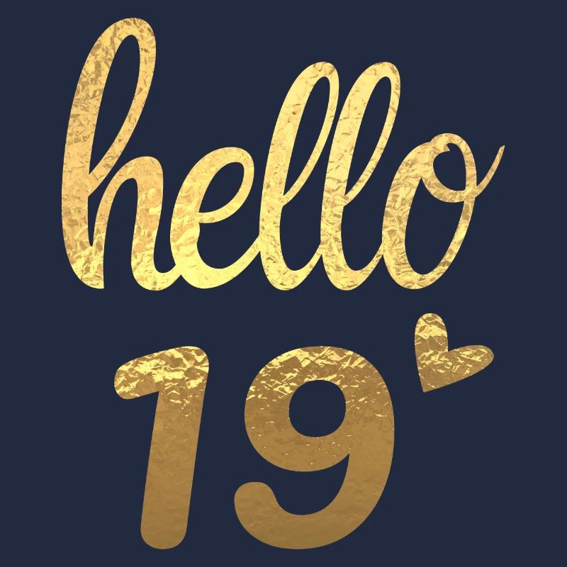 Hello 19 doré