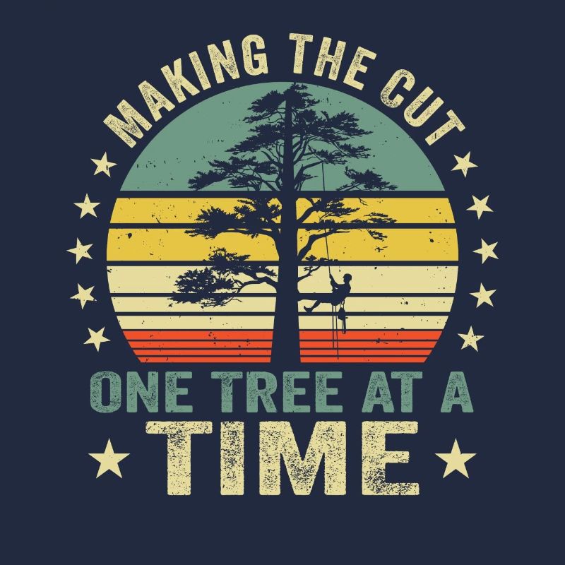 Arborist Baumpfleger Baumkletterer Baumklettern