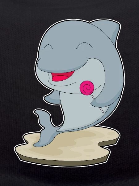 Dolphin lollipop