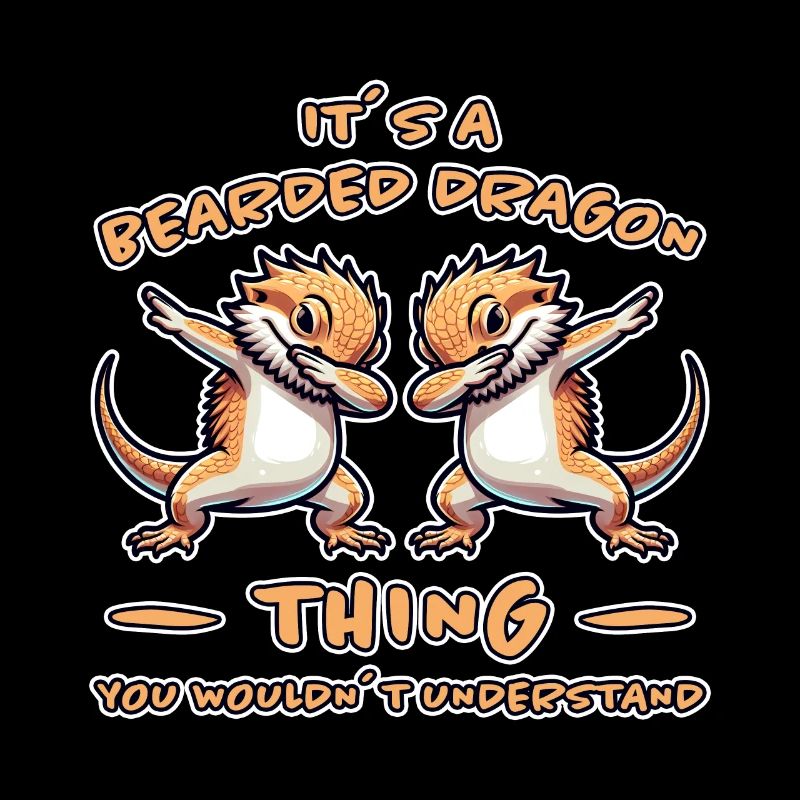 Dabbing Bearded Dragons Saying Joke Bearded Dragons Gift