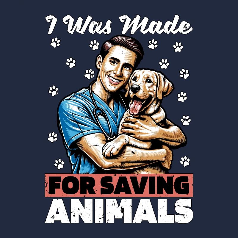 Veterinary Technician I Was Made For Animal Lover