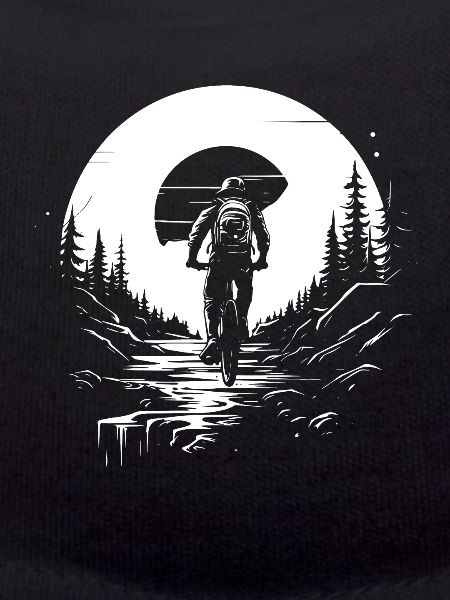 Mountain Biking Sketch