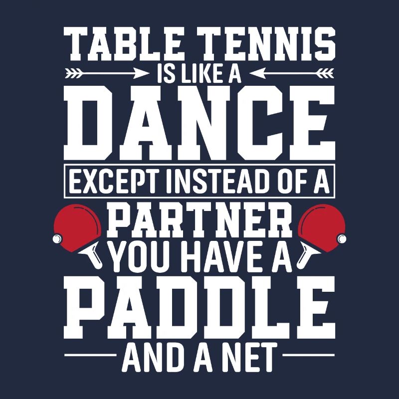 Le tennis de table est comme une danse, sauf qu’au lieu d’une