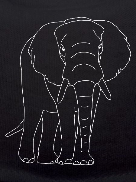Elephant lineart