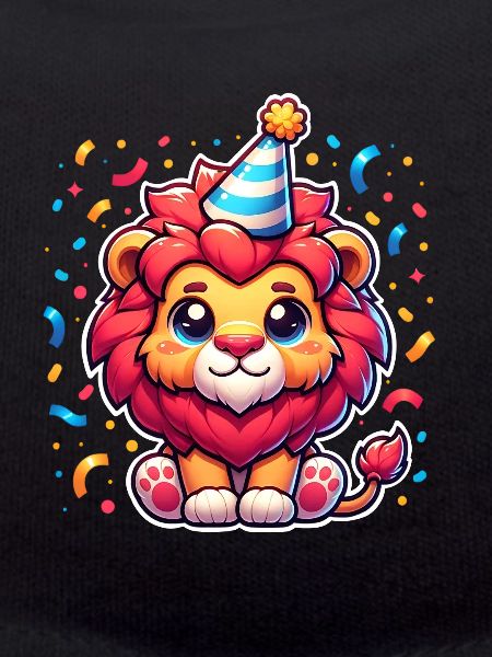 Leo Birthday Confetti