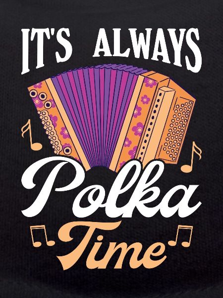 Witziger Polka Spruch