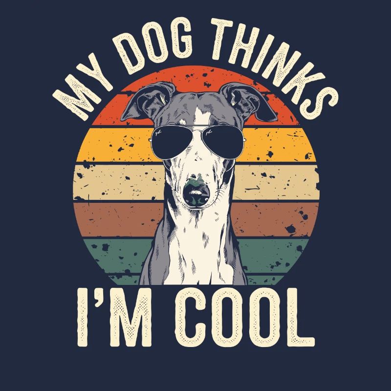 Windhund Mein Hund Denkt Das Ich Cool Bin