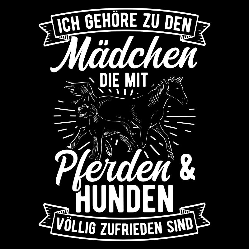 Pferde Hund Hundebesitzerin Reiterin Pferde Hundef