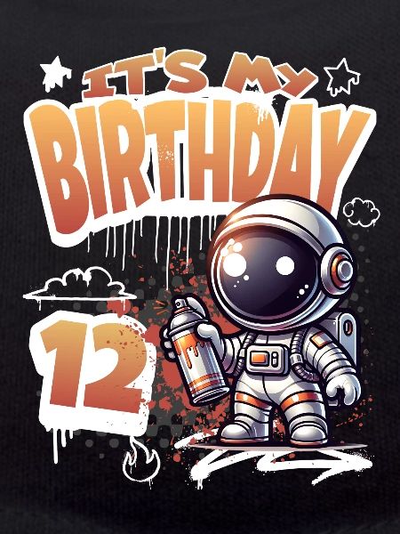 Graffiti Astronaut 12th Birthday