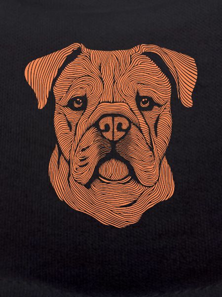 Empreinte digitale bouledogue