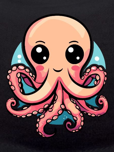 Adorable Kawaii Octopus
