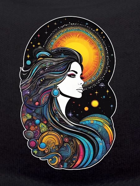Cosmic goddess of creation