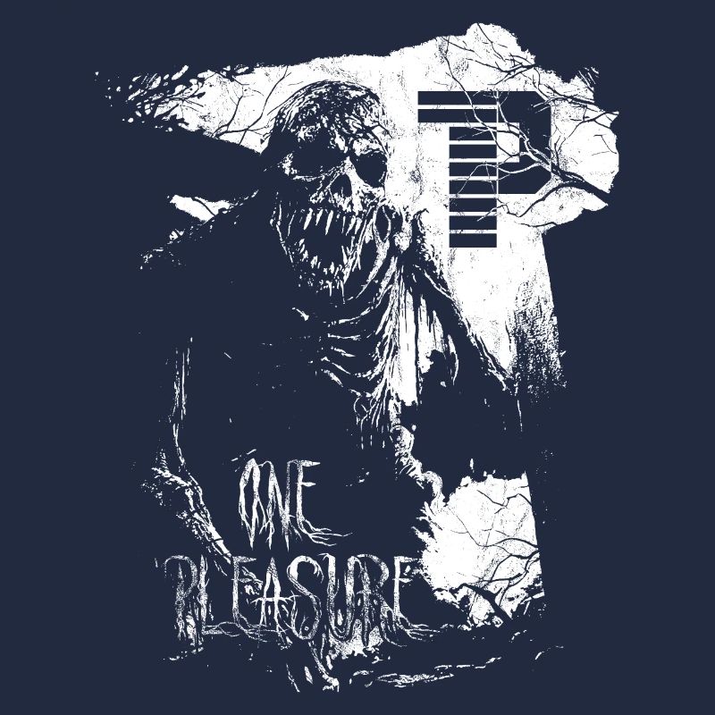 OnePleasure zombie dans le cimetière de sa tombe