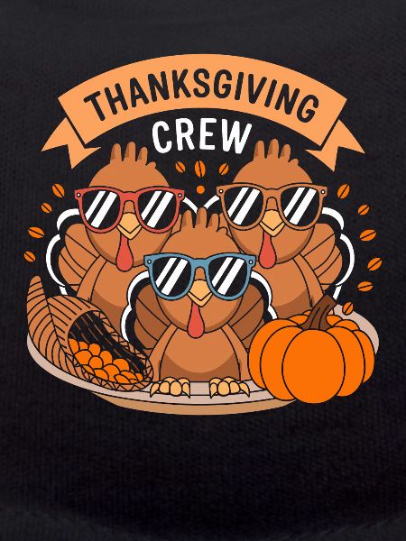 Thanksgiving Crew Cool Turkeys