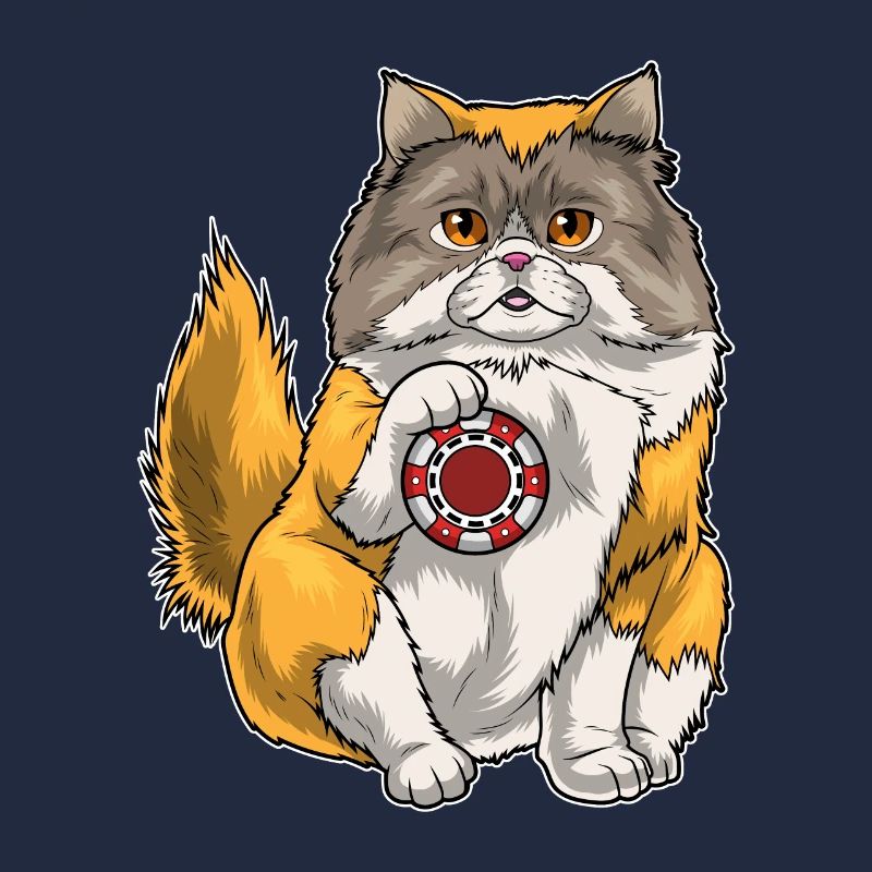 Persian Cat Poker Jetons de poker