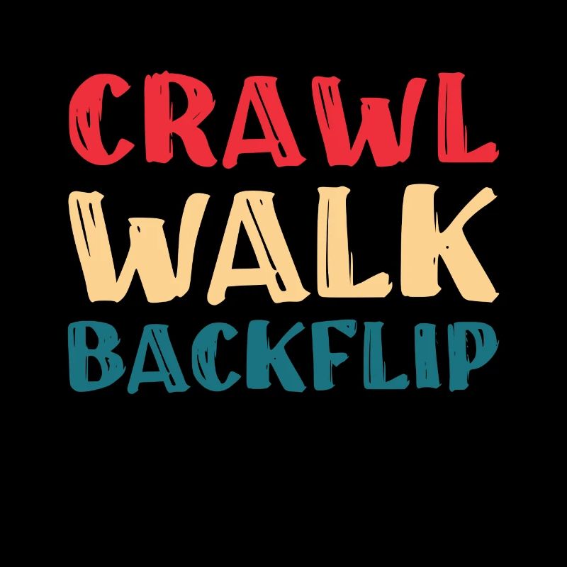 Backflip Salto Akrobatik Parkour Turnen Geschenk