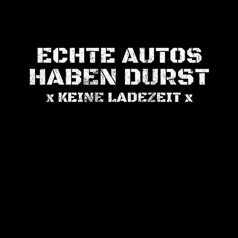 ECHTE AUTOS HABEN DURST keine Ladezeit