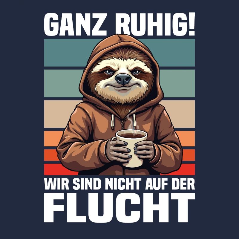 Calm down! We're not on the run sloth