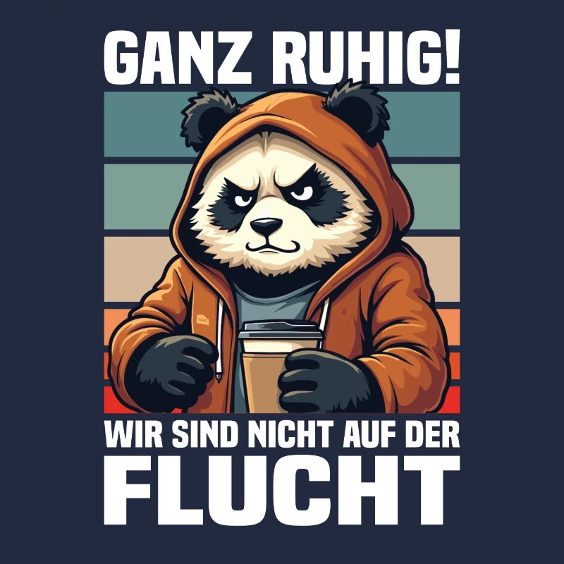 Calm down! We are not on the run Panda