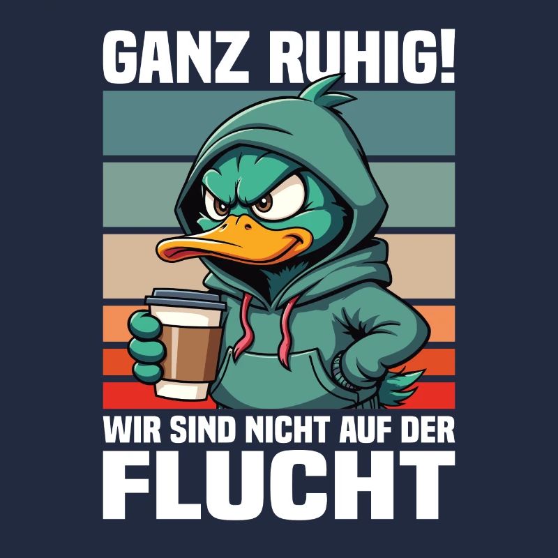 Calm down! We're not on the run duck