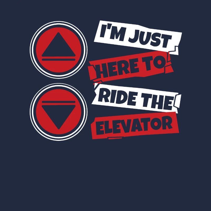 Just Here To Ride The Elevator Technician