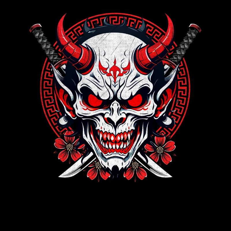 Japanese Demon Art Devil