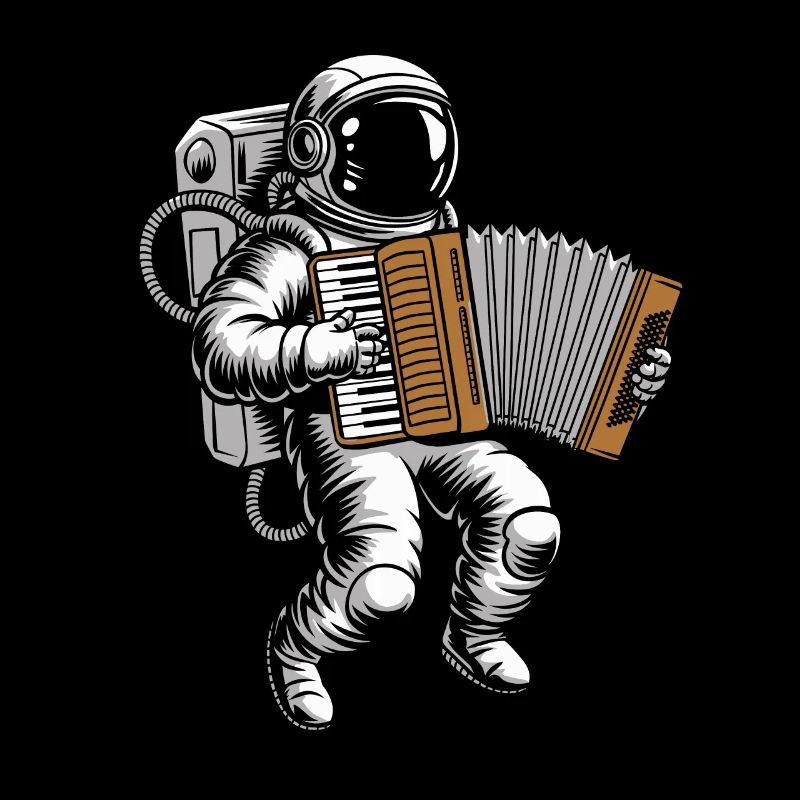 Accordion Astronaut