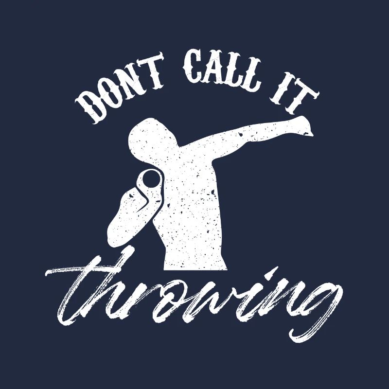 don't call it throwing Design for a shot put player