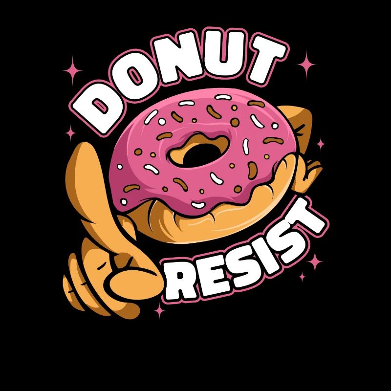 Donut Resist Doughnut Glazed Maker Lover Donut