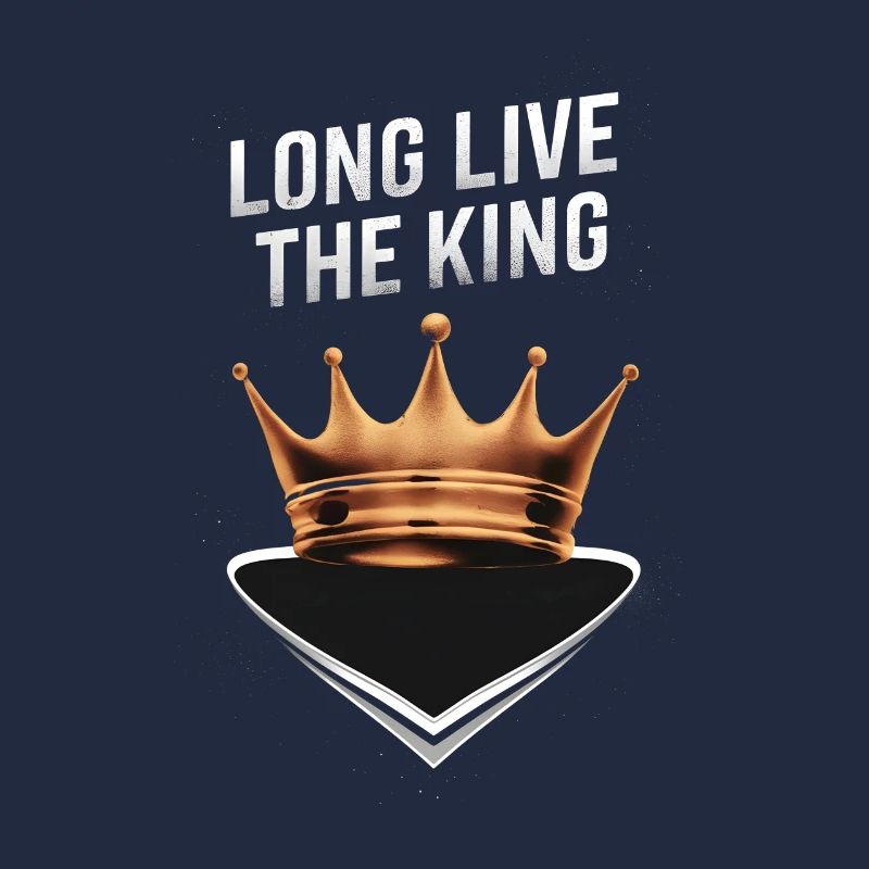 long live the king with a crown