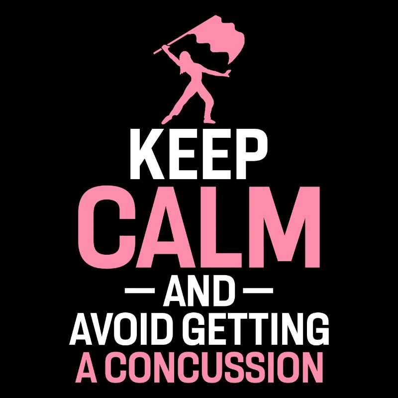 Keep Calm and Avoid Getting A Concussion Funny