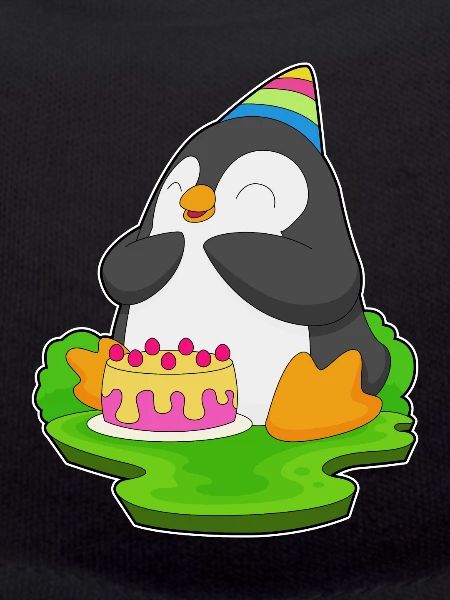 Gâteau d’anniversaire pingouin