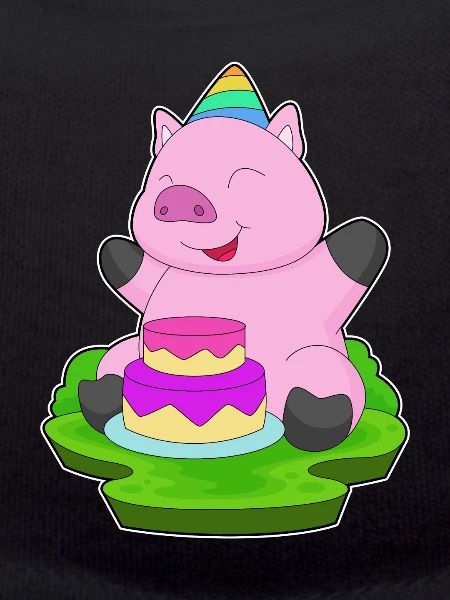 Gâteau d’anniversaire cochon