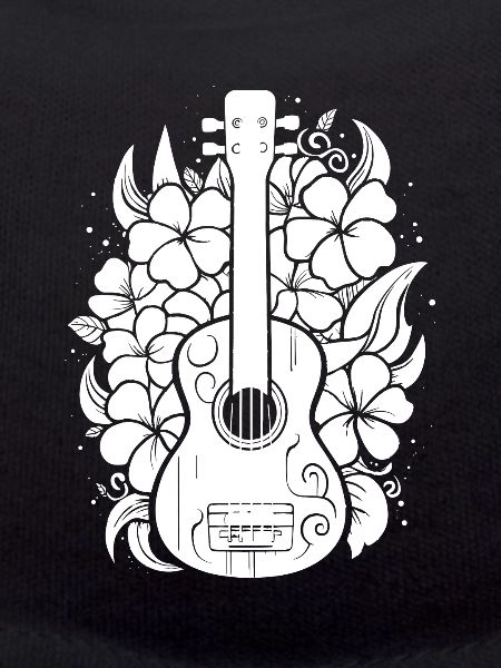 Cartoon Ukulele