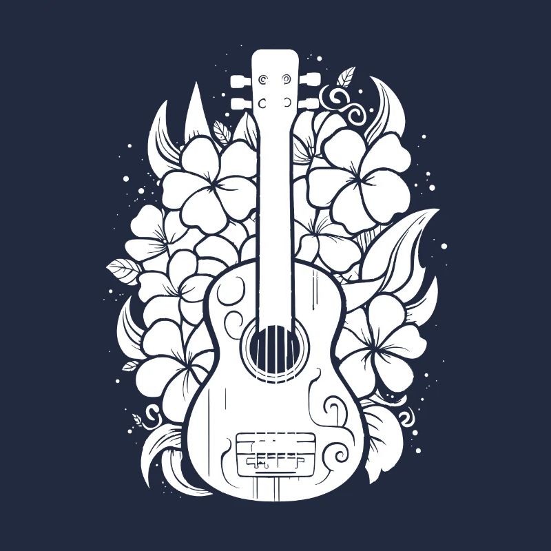 Cartoon Ukulele