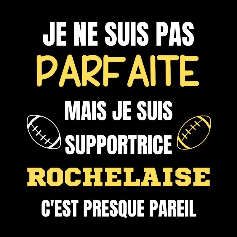 Supportrice La Rochelle Parfait Rugby
