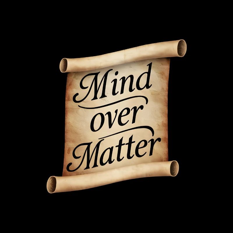 Scroll Geist über Materie