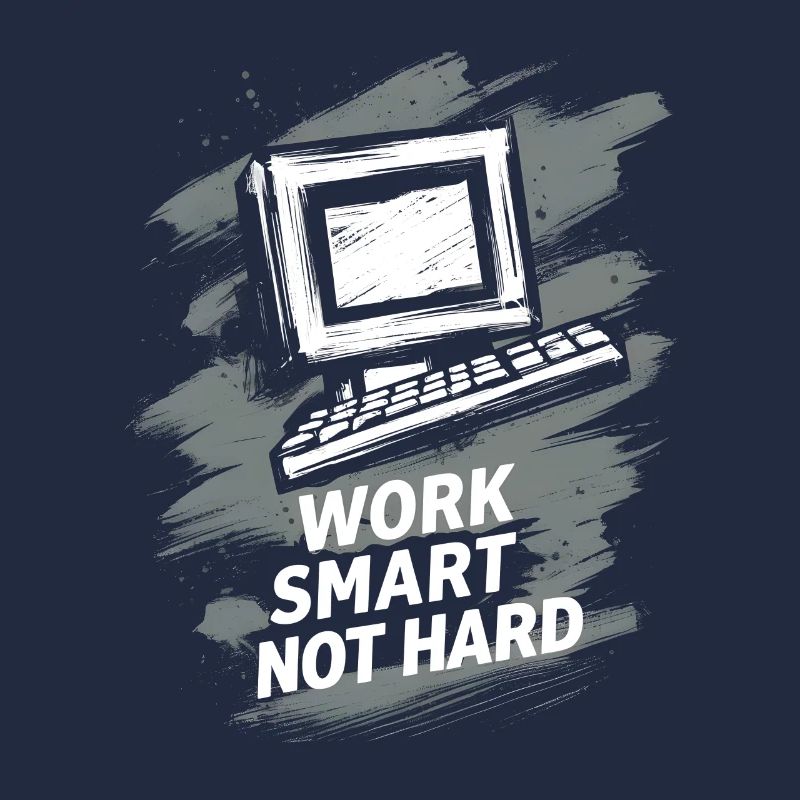 Computer Work smart not hard