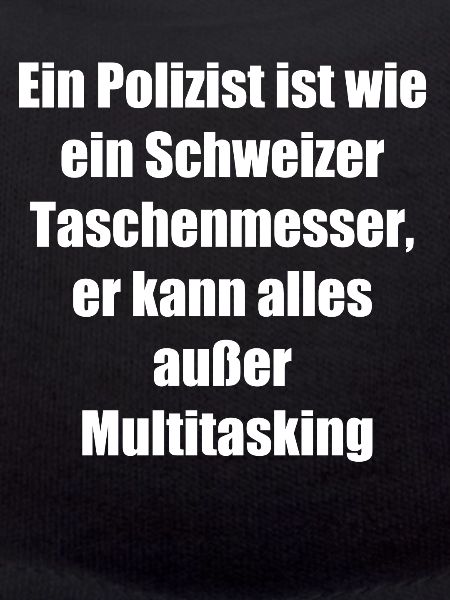 Multitasking Policeman Gift