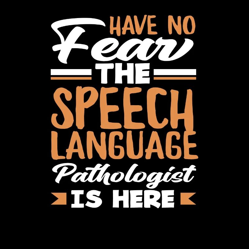 Don't worry, the speech therapist is there