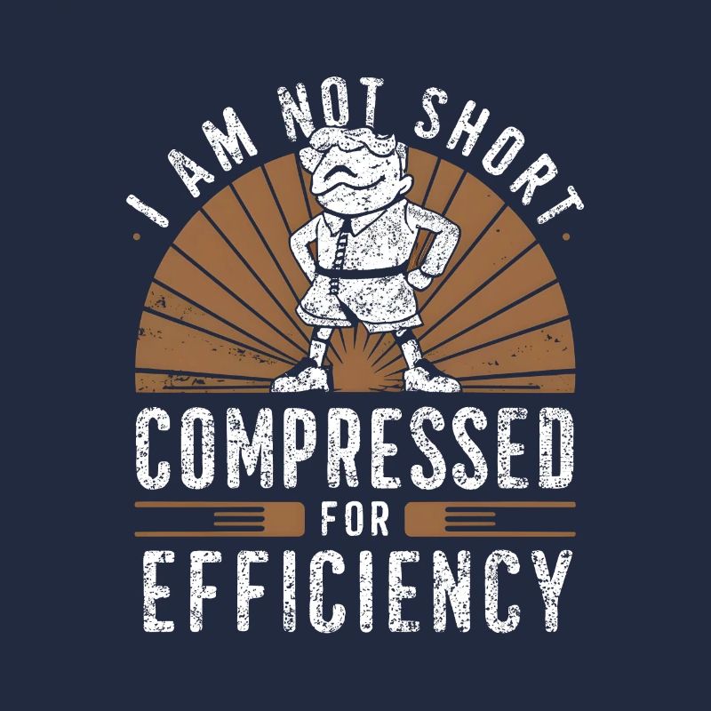 I am not short compressed for efficiency