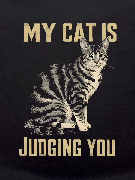Mon chat vous juge