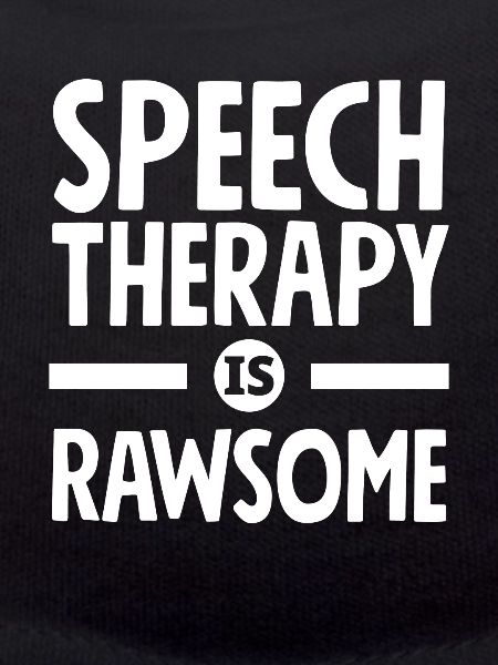 Speech therapy is Rawrsome