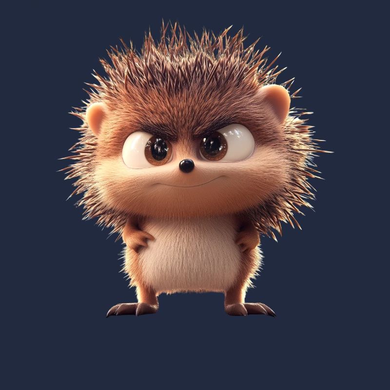 Hérisson Hérisson à ventre blanc Hérisson épineux Amour Hérisson mignon