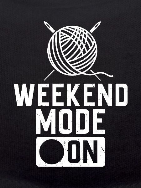 Mode week-end activé - Crochet Crochet