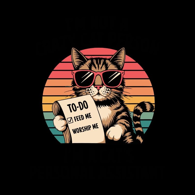 Drôle de dicton de chat