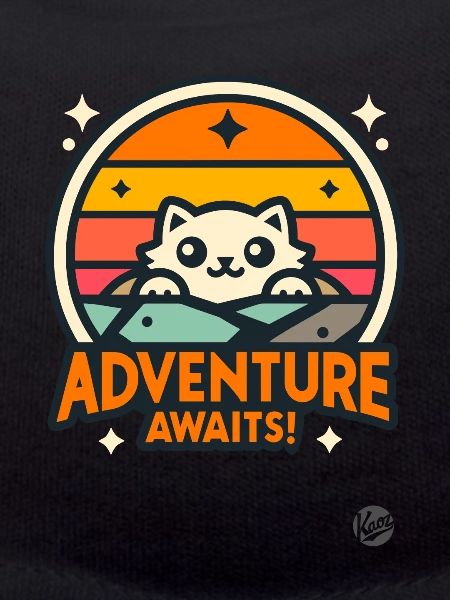 L’aventure attend le chat curieux