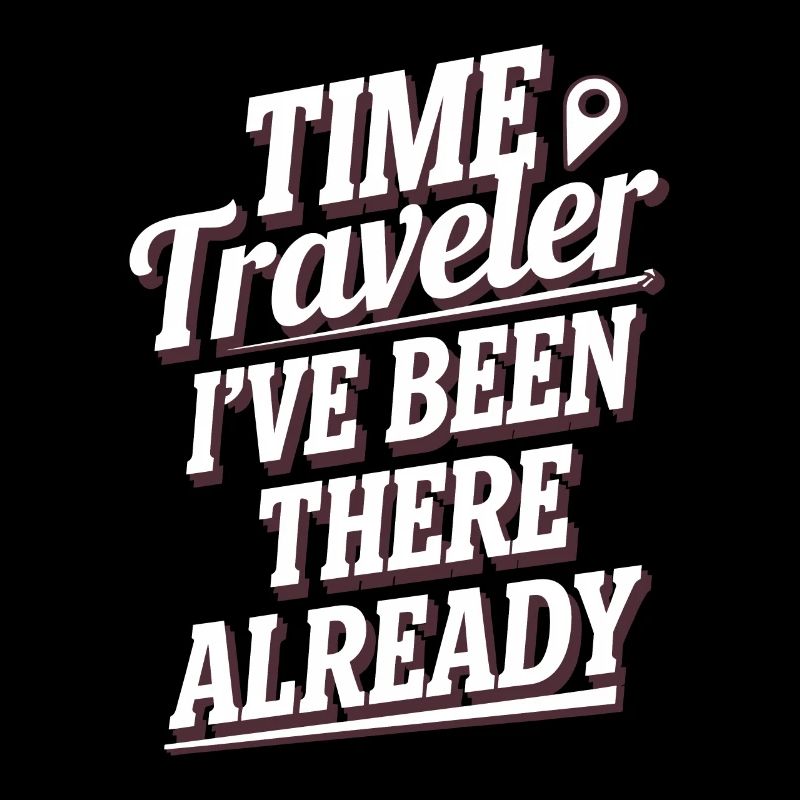 Time travel sci-fi enthusiast and time machine
